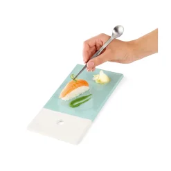 Triangle Proeflepel Met Pincet Goud