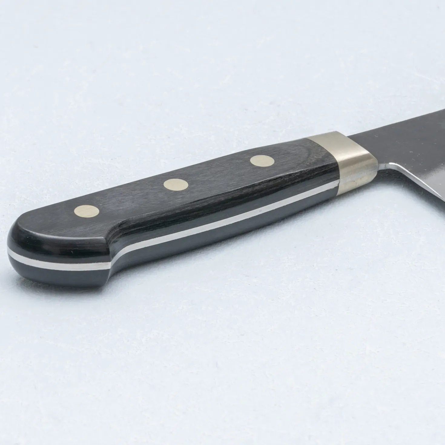 Tsunehisa Aogami Super Nashiji Kurouchi Western Black Nakiri 16.5 cm