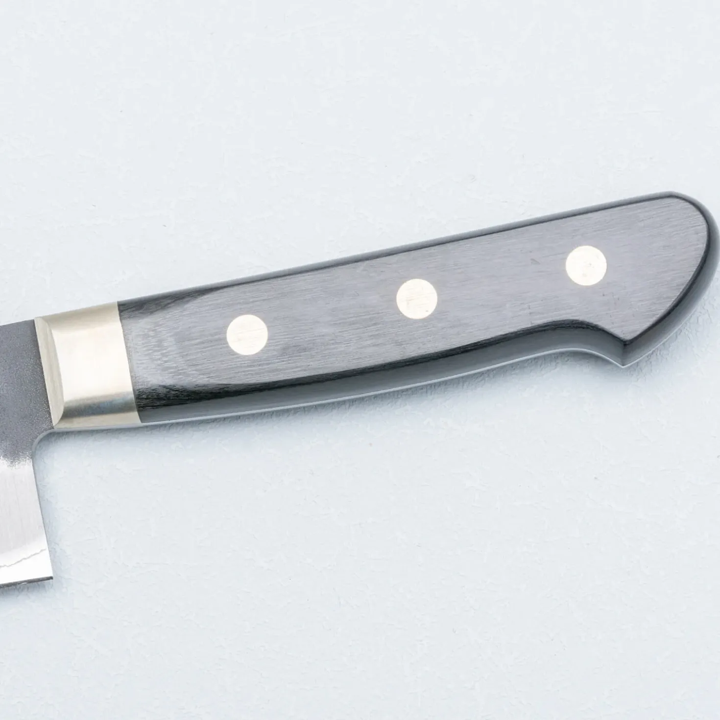 Tsunehisa Aogami Super Nashiji Kurouchi Western Black Gyuto 21 cm