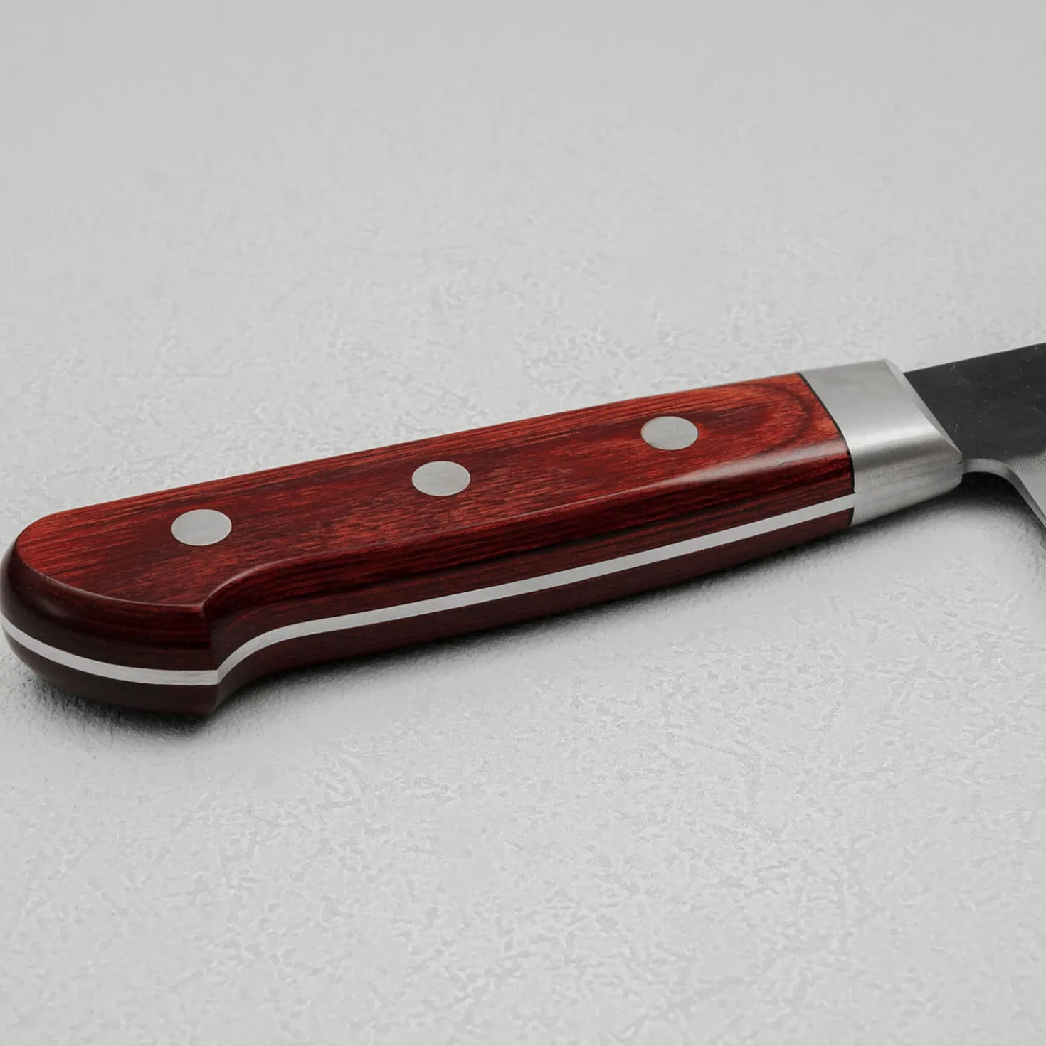 Tsunehisa Aogami Super Nashiji Kurouchi Western Red Kiritsuke 21 cm