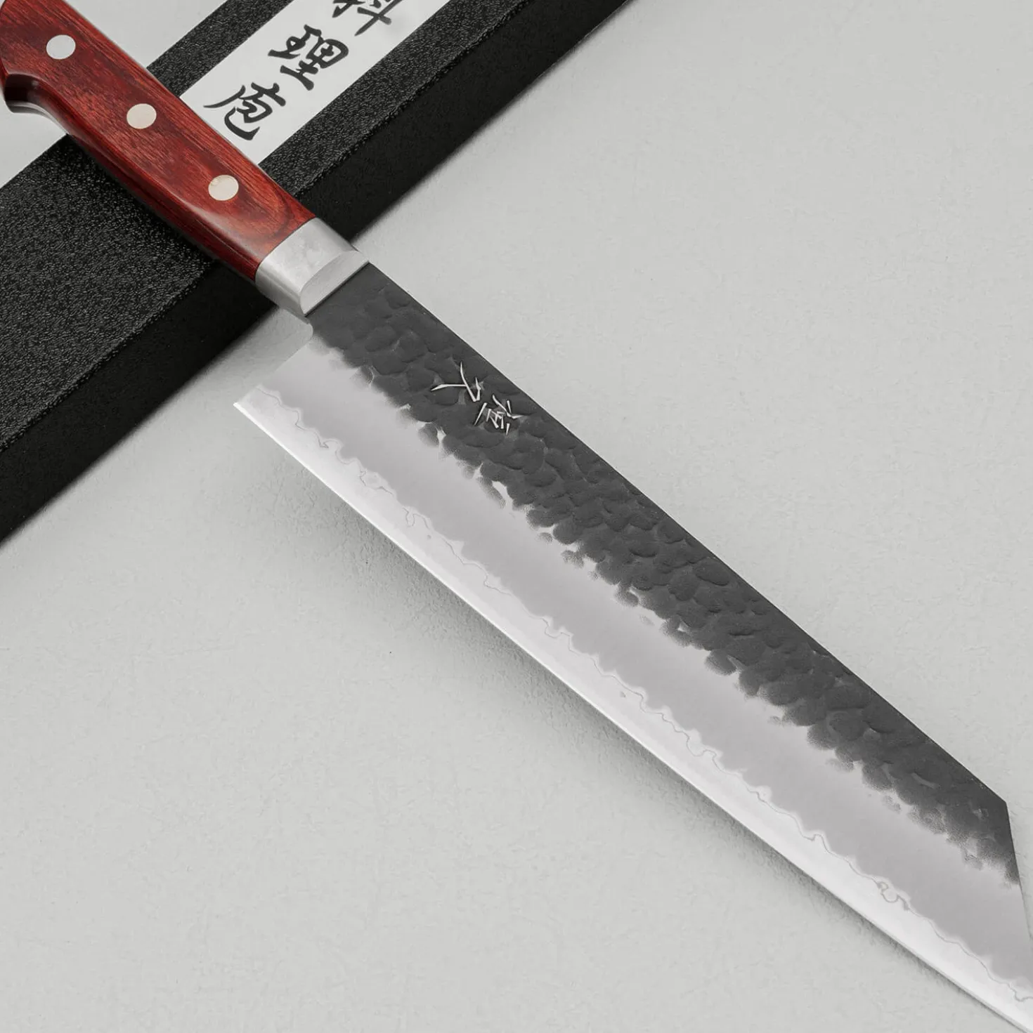 Tsunehisa Aogami Super Nashiji Kurouchi Western Red Kiritsuke 21 cm