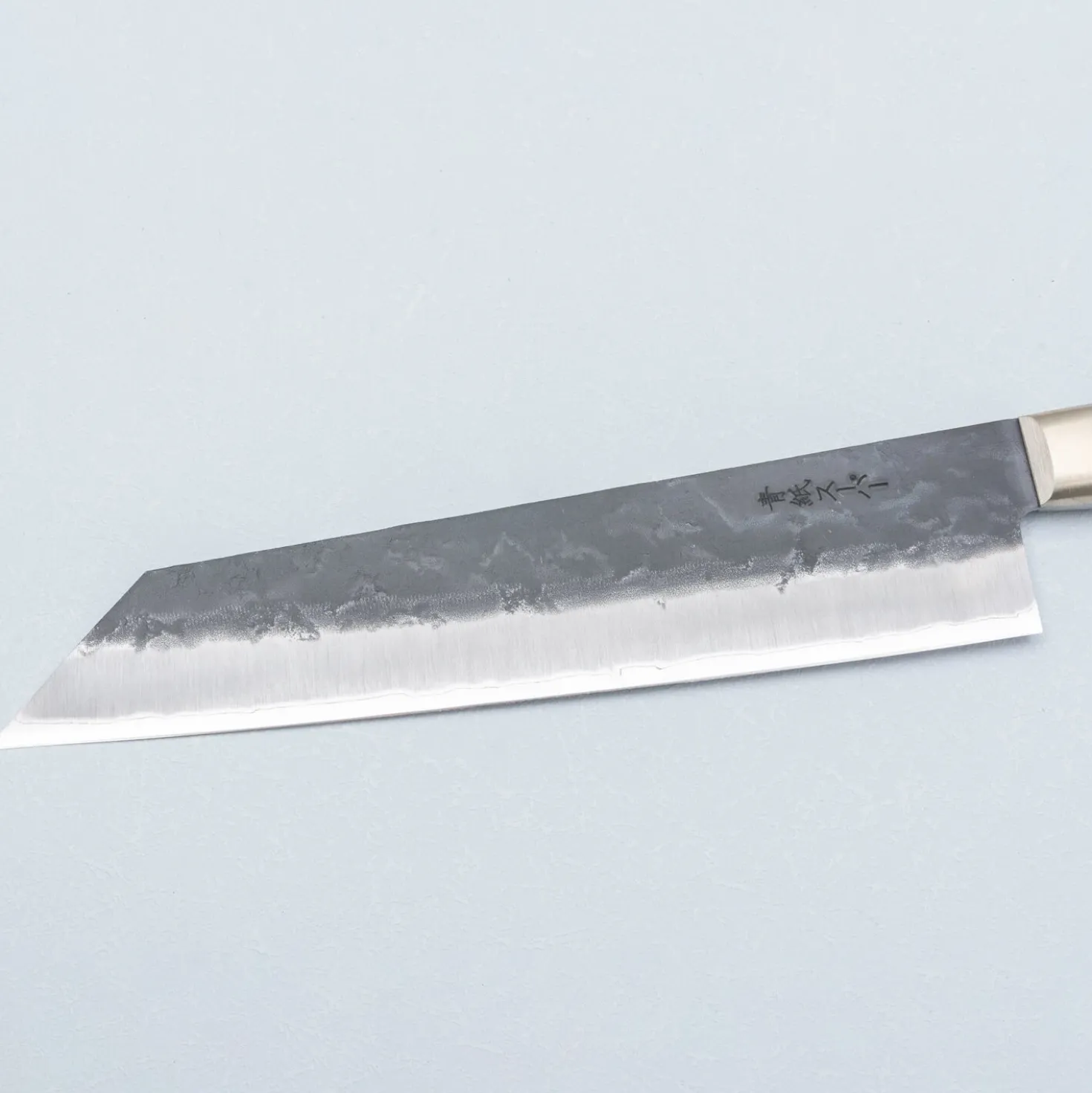 Tsunehisa Aogami Super Nashiji Kurouchi Western Black Kiritsuke 21 cm