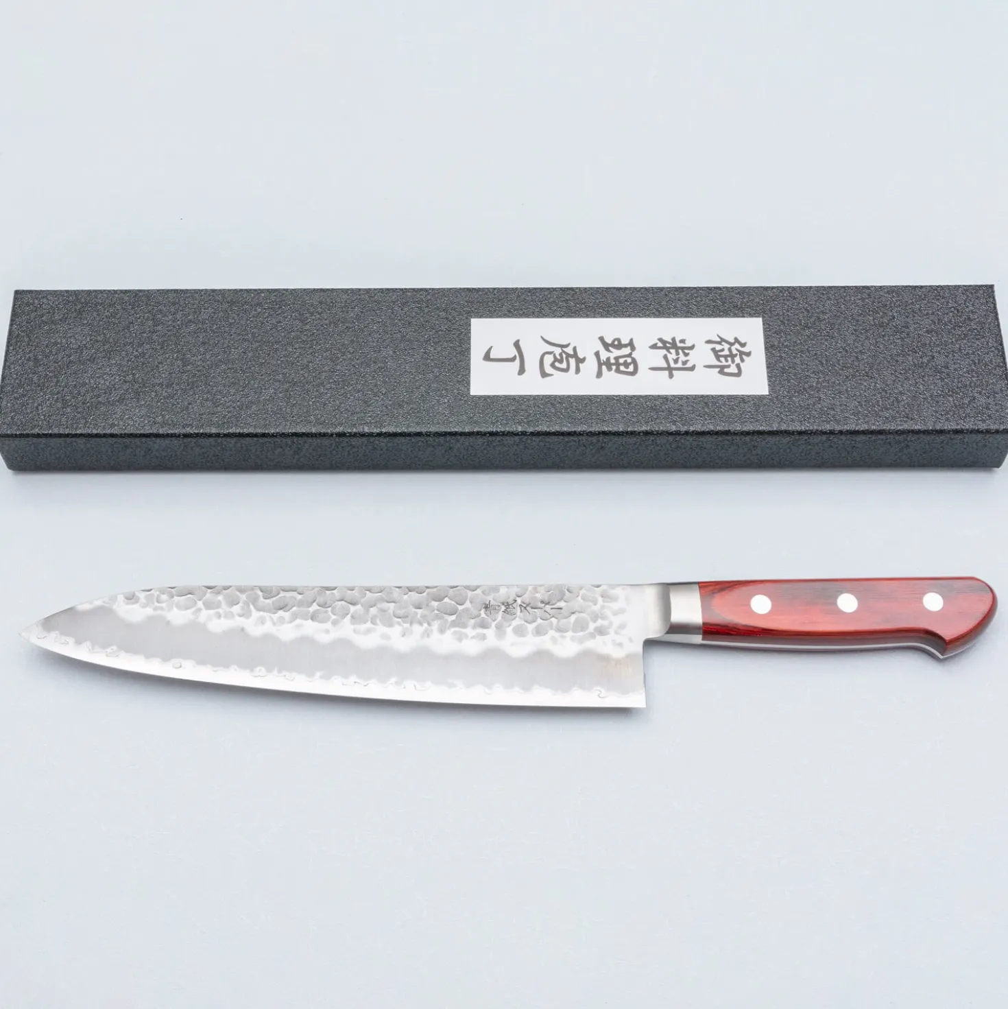 Tsunehisa Aogami Super Tsuchime Migaki Western Red Gyuto 21 cm