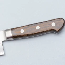 Tsunehisa Aogami Super Tsuchime Migaki Western Brown Gyuto 21 cm