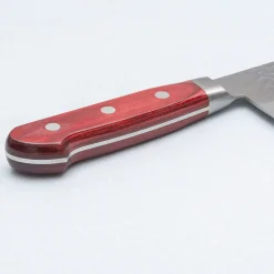 Tsunehisa Aogami Super Tsuchime Migaki Western Red Nakiri 16.5 cm