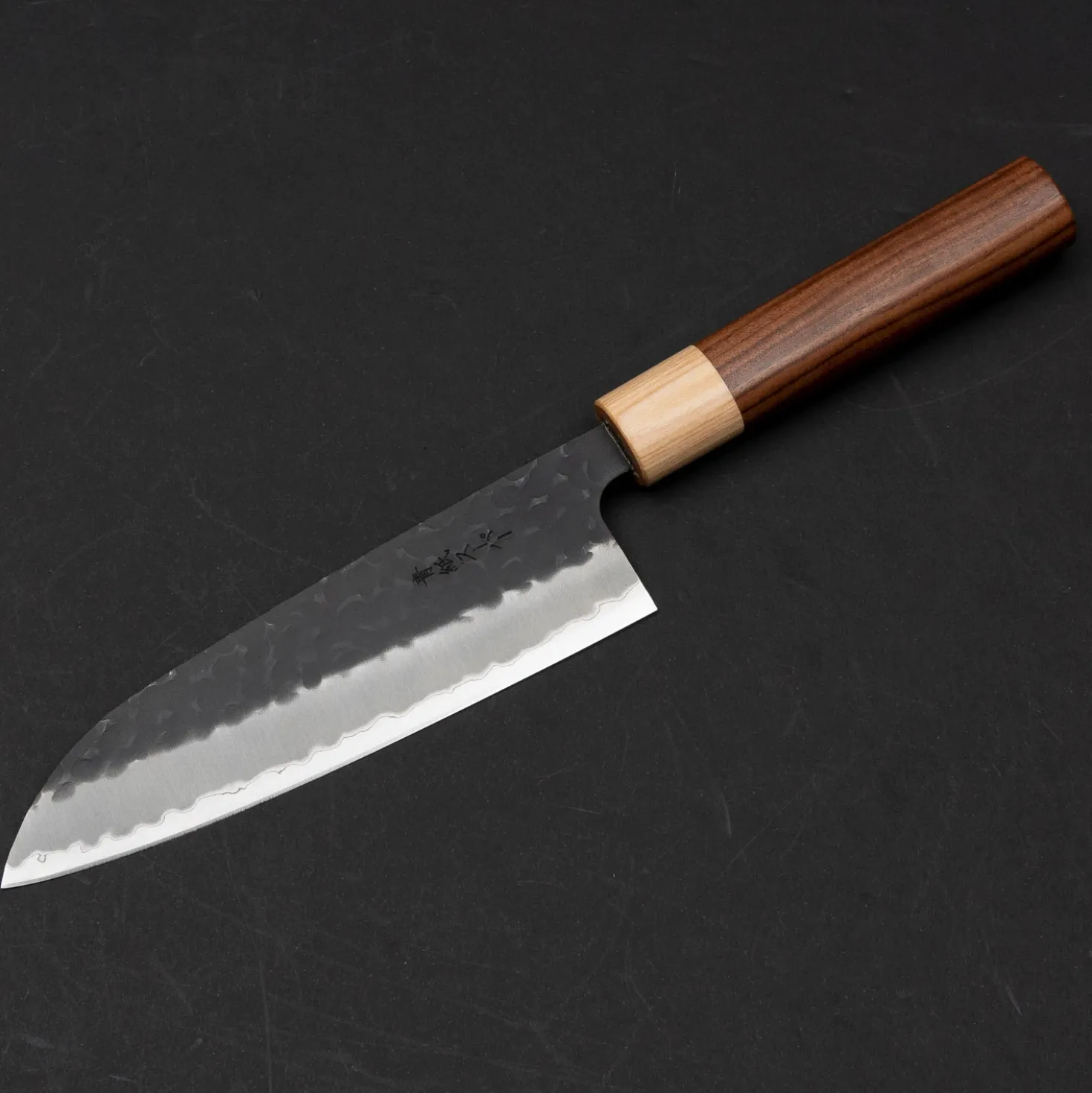 Tsunehisa Aogami Super Tsuchime Kurouchi Santoku
