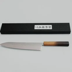 Tsunehisa AUS10 Nawame Damast Gyuto 24 cm