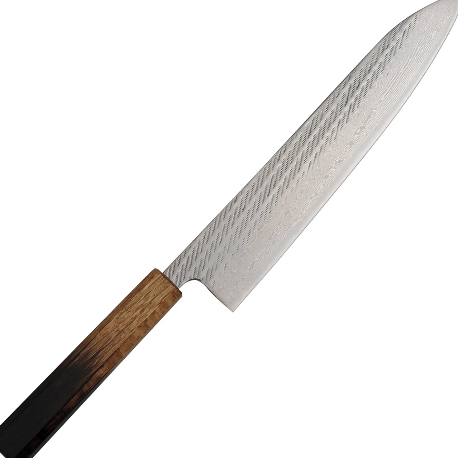 Tsunehisa AUS10 Nawame Damast Gyuto 24 cm