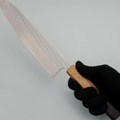 Tsunehisa AUS10 Nawame Damast Gyuto 24 cm