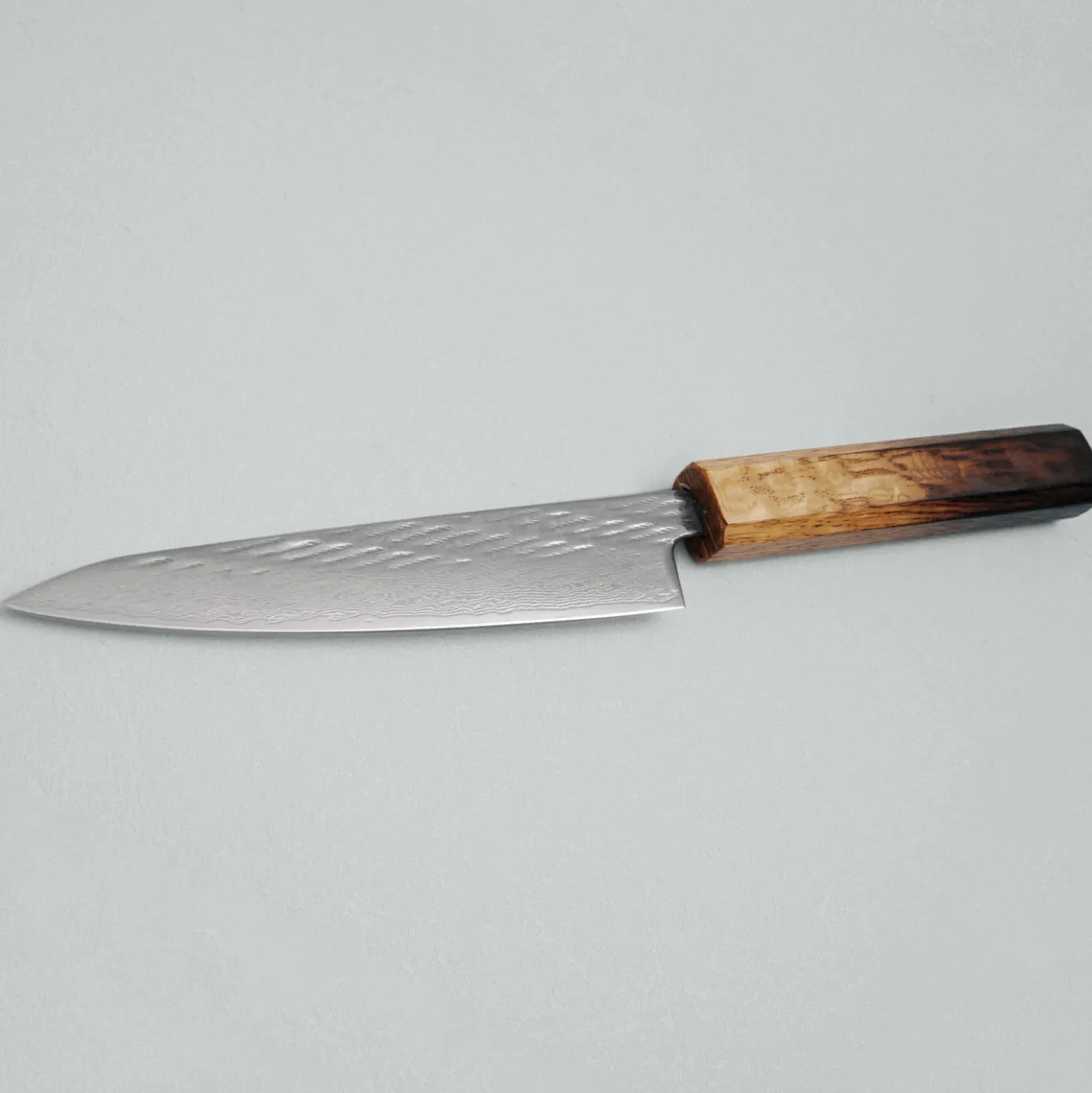 Tsunehisa AUS10 Nawame Damast Petty 13.5 cm