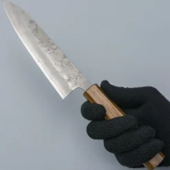 Tsunehisa Ginsan Nashiji Brown Gyuto 21 cm