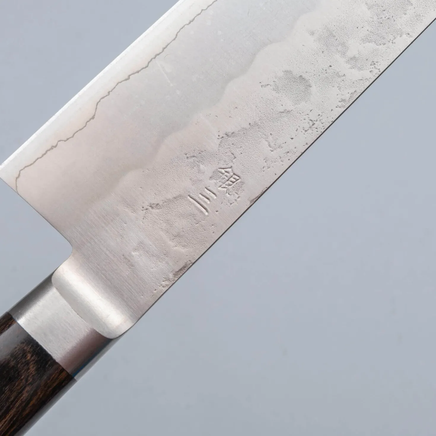 Tsunehisa Ginsan Nashiji Brown Kiritsuke 21 cm
