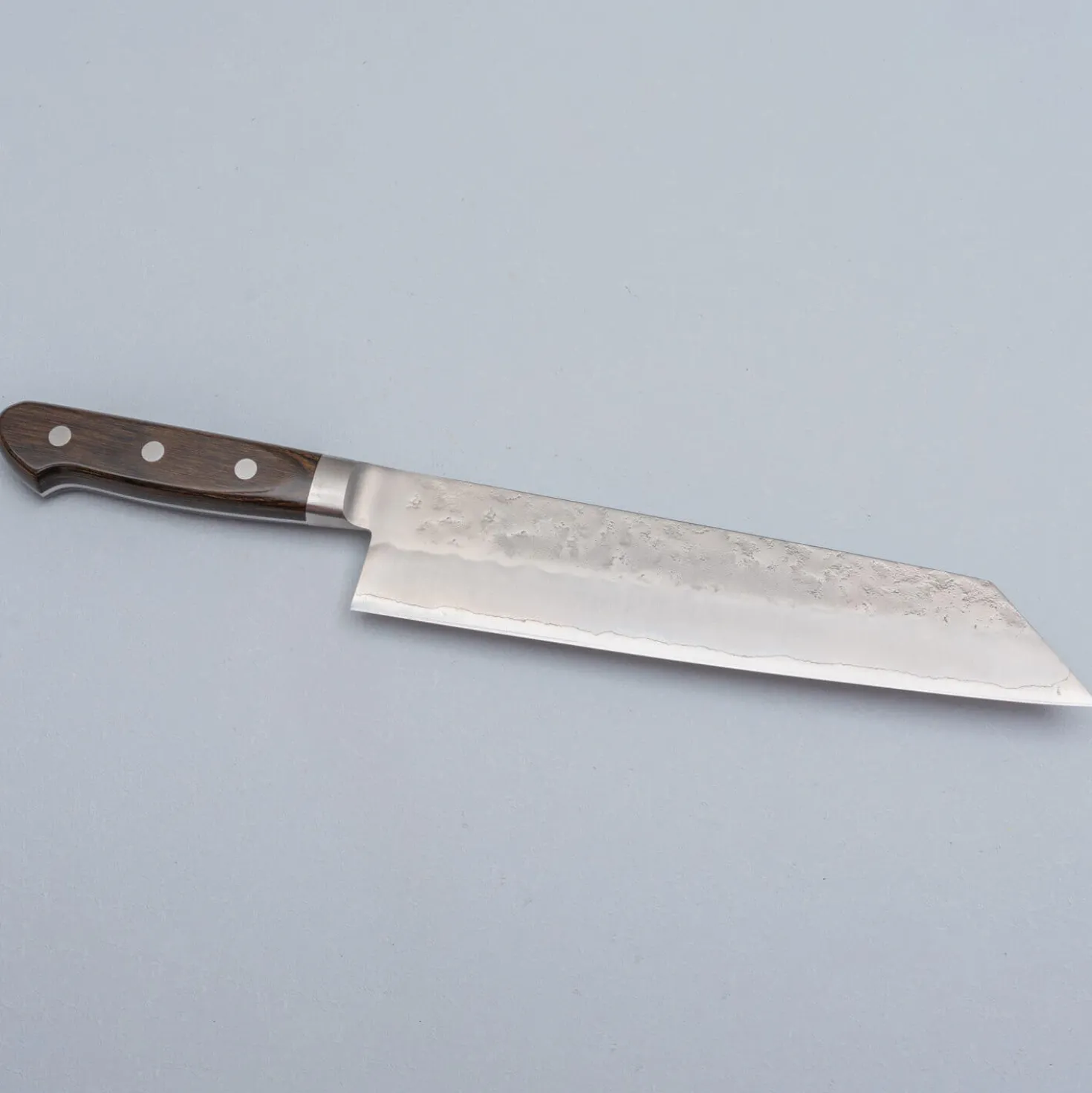 Tsunehisa Ginsan Nashiji Brown Kiritsuke 21 cm