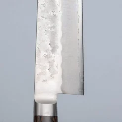 Tsunehisa Ginsan Nashiji Brown Kiritsuke 21 cm