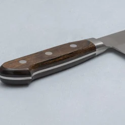 Tsunehisa Ginsan Nashiji Brown Kiritsuke 21 cm
