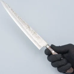 Tsunehisa Ginsan Nashiji Brown Sujihiki 27 cm