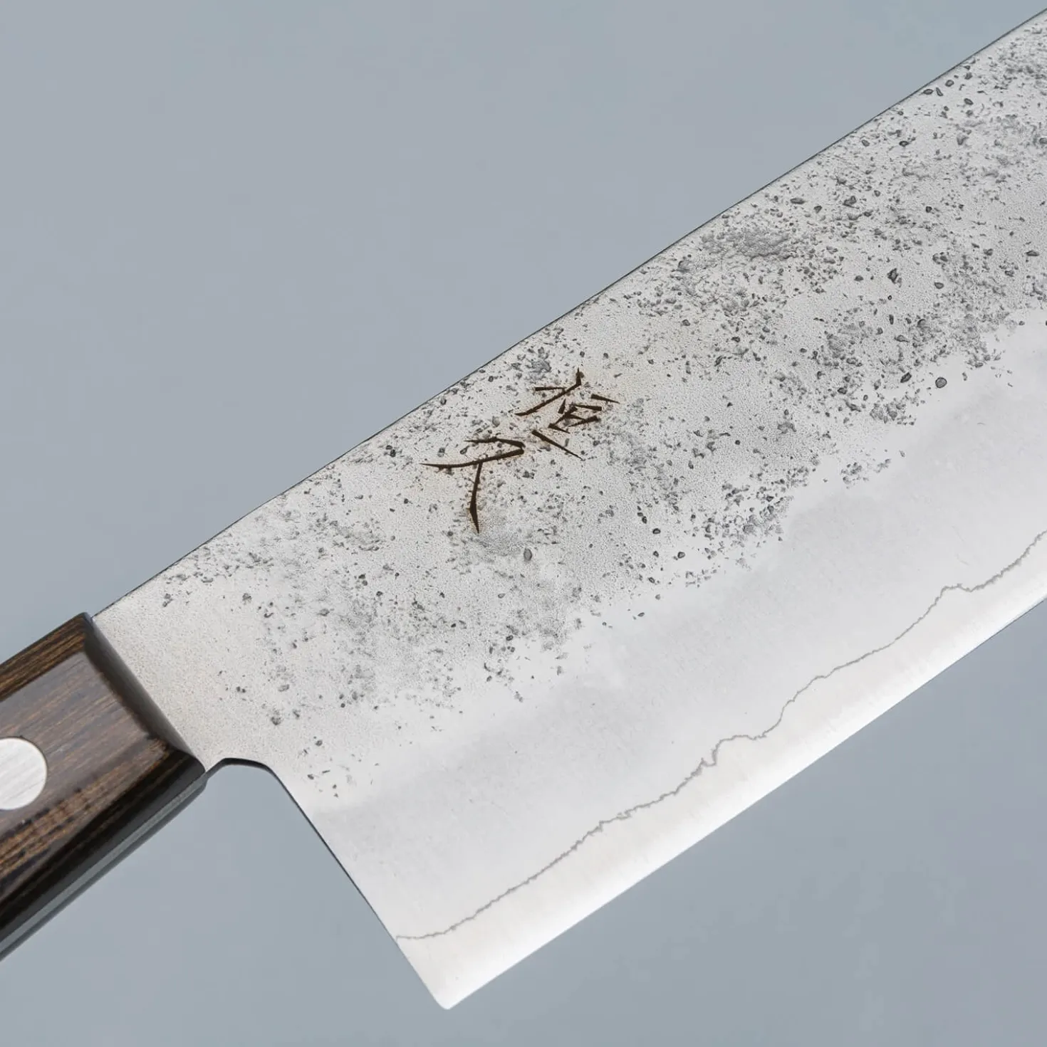 Tsunehisa Ginsan Nashiji Brown Nakiri 16.5 cm