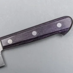 Tsunehisa Ginsan Nashiji Purple Santoku 17 cm