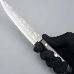 Tsunehisa Ginsan Nashiji Purple Petty 13 cm