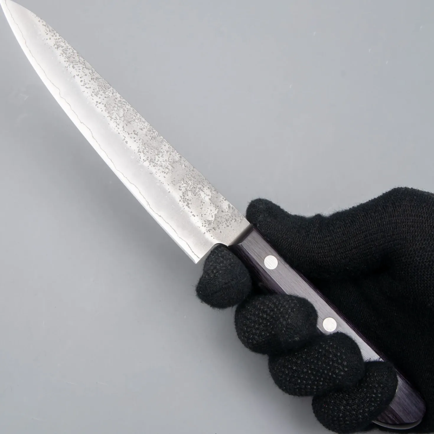 Tsunehisa Ginsan Nashiji Purple Petty 13 cm