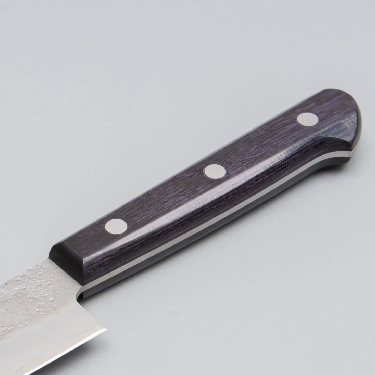Tsunehisa Ginsan Nashiji Purple Petty 13 cm
