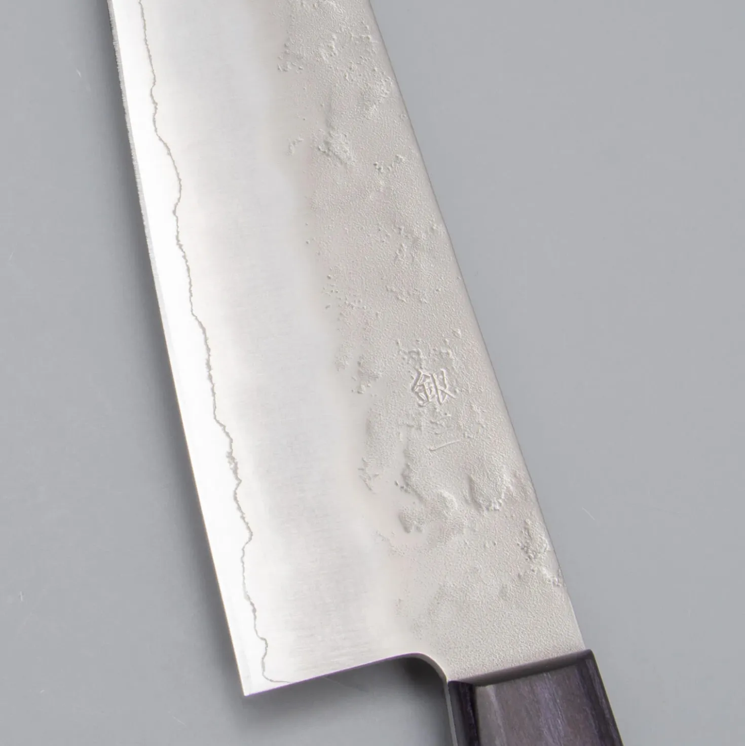 Tsunehisa Ginsan Nashiji Purple Gyuto 21 cm