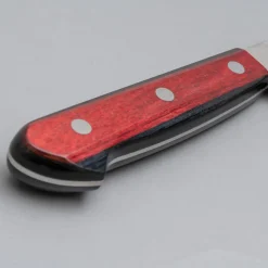 Tsunehisa Ginsan Nashiji Red Santoku 17 cm