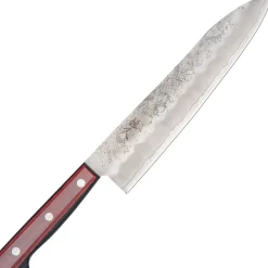 Tsunehisa Ginsan Nashiji Red Gyuto 21 cm