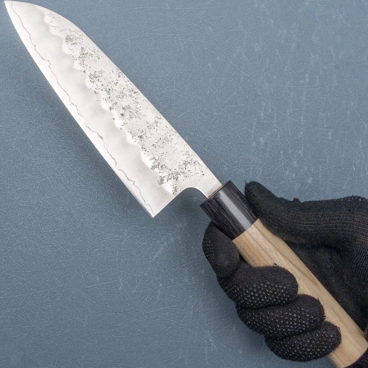 Tsunehisa Ginsan Nashiji Santoku
