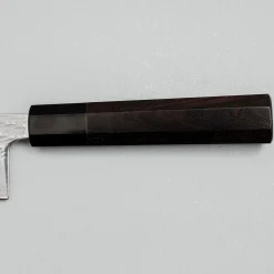 Tsunehisa Ginsan Nawame Damast Ebony Santoku 17 cm