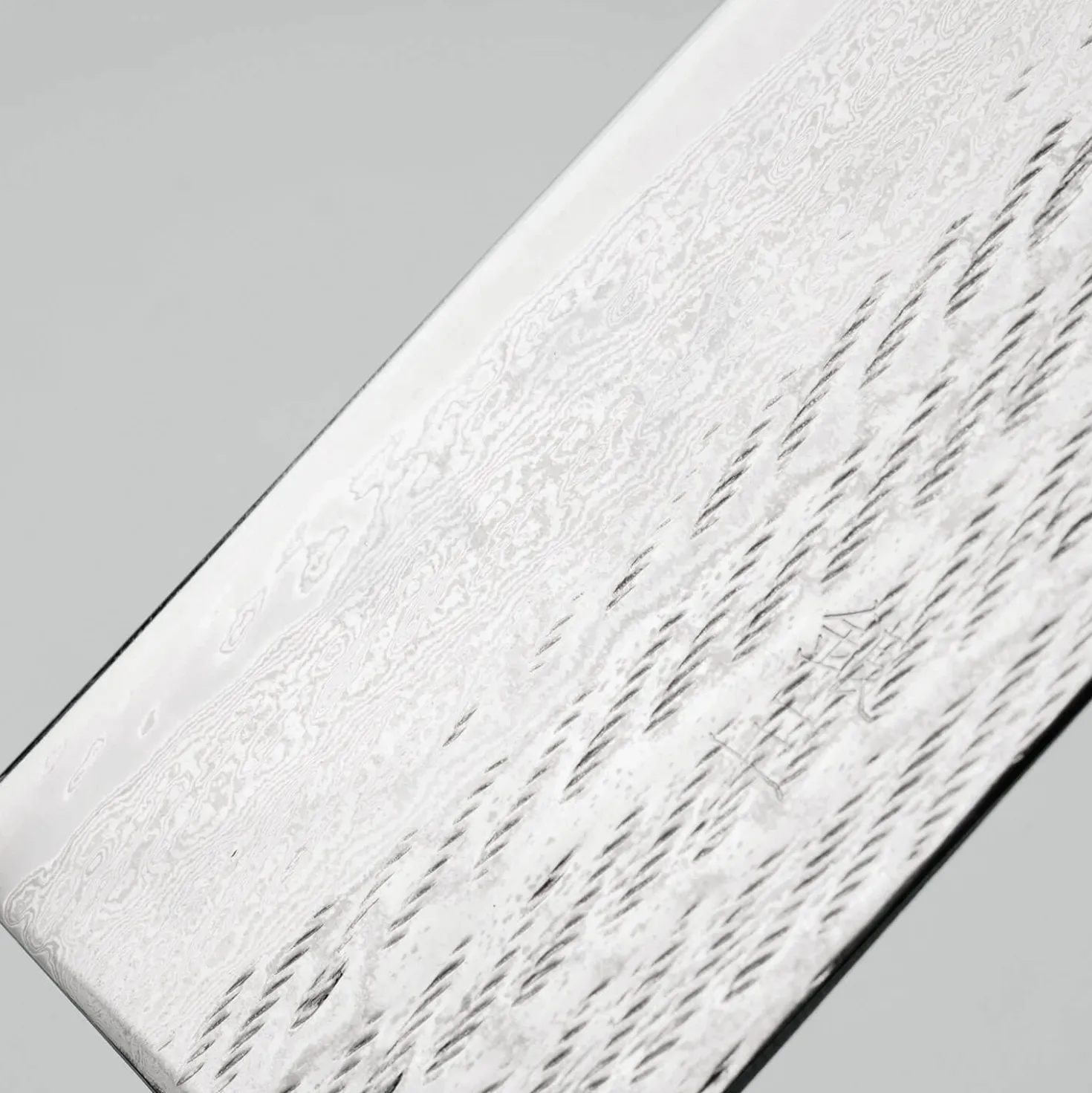 Tsunehisa Ginsan Nawame Damast Ebony Gyuto 24 cm