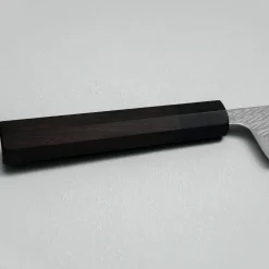 Tsunehisa Ginsan Nawame Damast Ebony Nakiri 16.5 cm