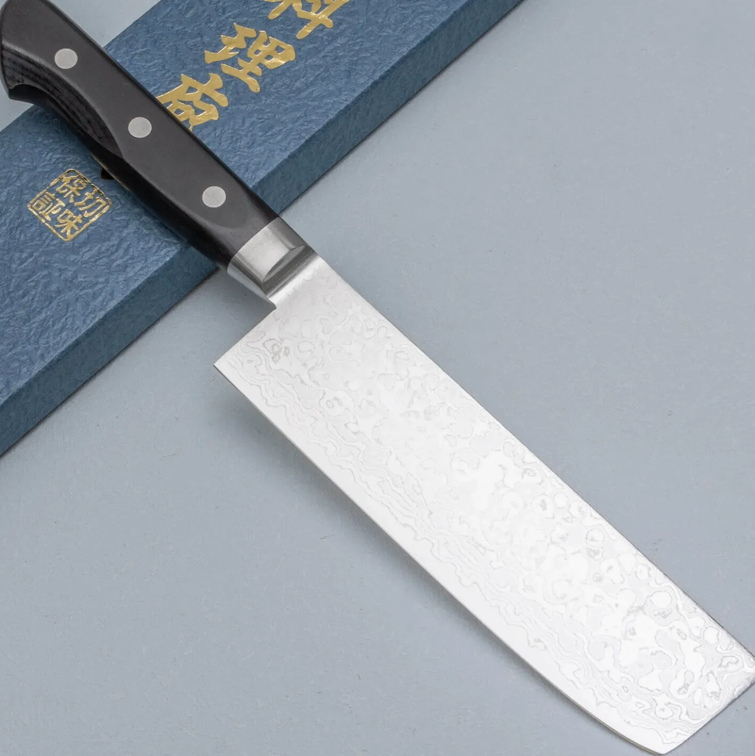 Tsunehisa 45 Layers Mirrored Nakiri 17 cm
