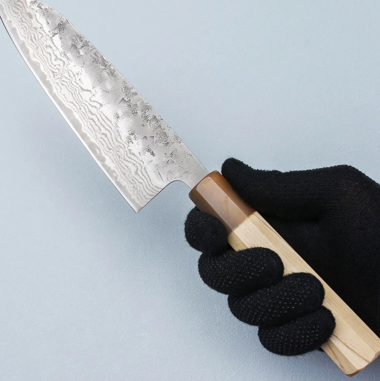 Tsunehisa Sandvik Washiji Santoku 16.5 cm