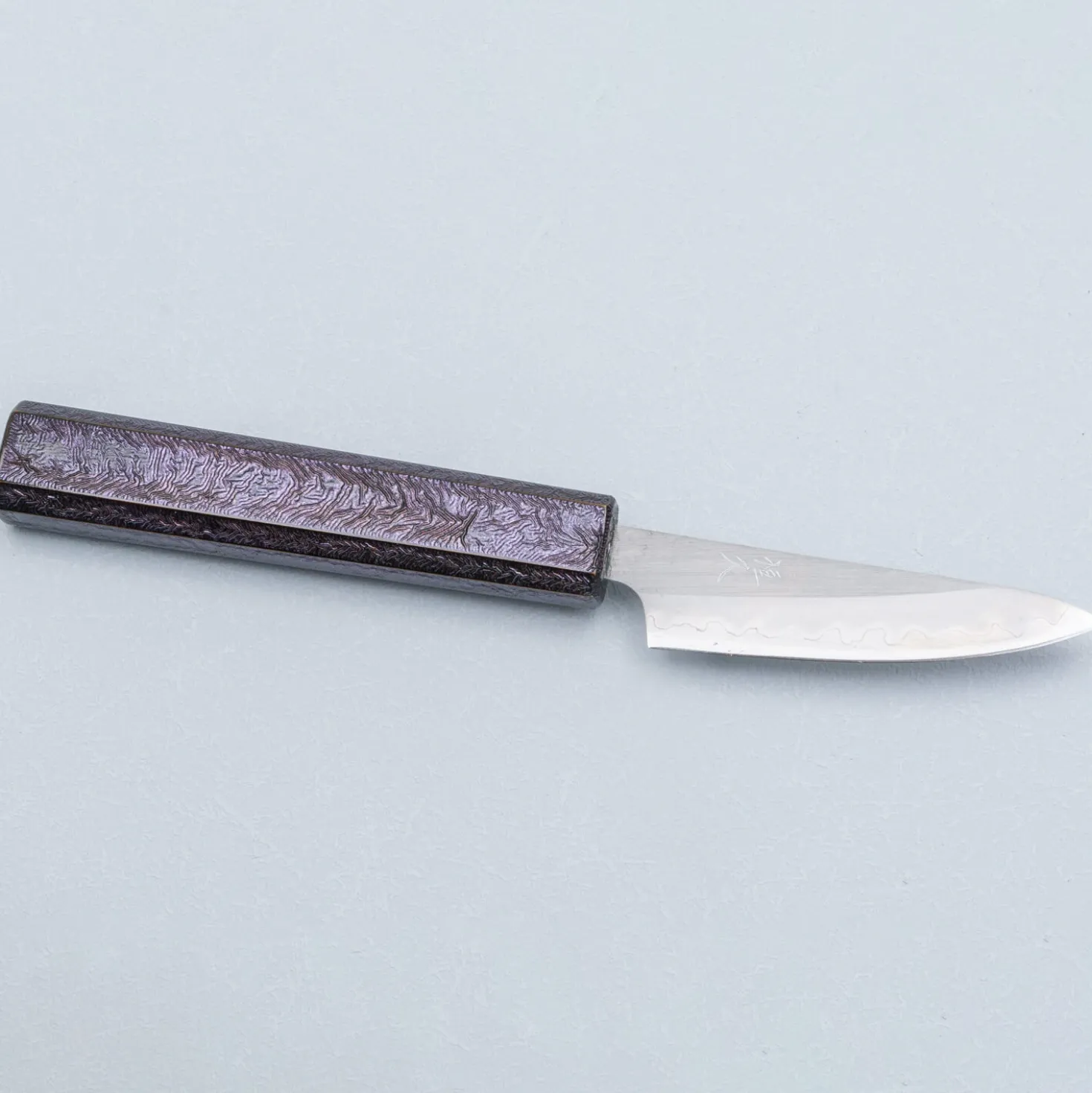 Tsunehisa Shirogami Lacquered Petty 8 cm