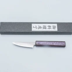 Tsunehisa Shirogami Lacquered Petty 8 cm