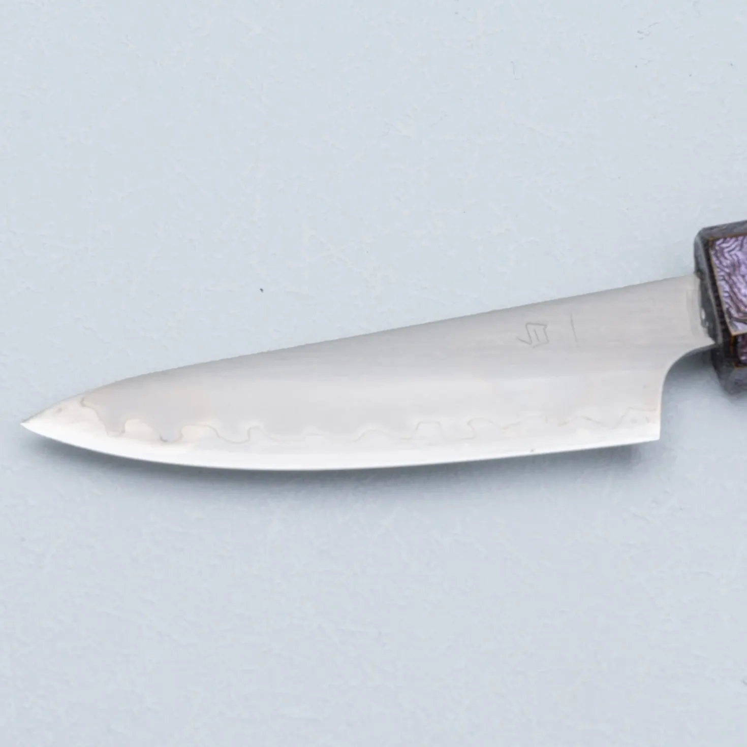 Tsunehisa Shirogami Lacquered Petty 8 cm