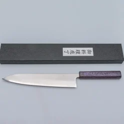 Tsunehisa Shirogami Lacquered Gyuto 24 cm
