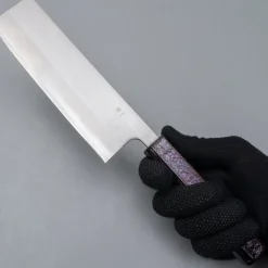 Tsunehisa Shirogami Lacquered Nakiri
