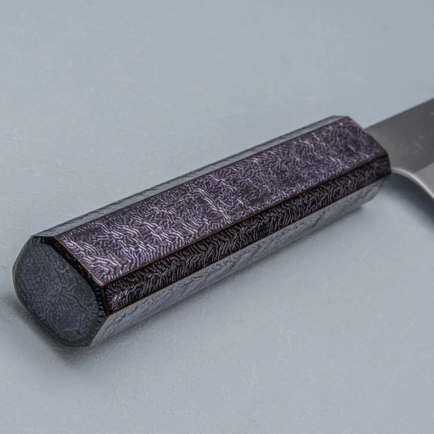 Tsunehisa Shirogami Lacquered Sujihiki 24 cm
