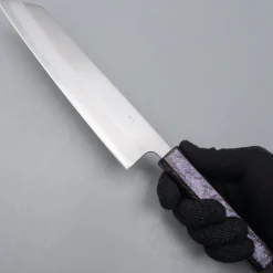 Tsunehisa Shirogami Lacquered Kiritsuke 21 cm