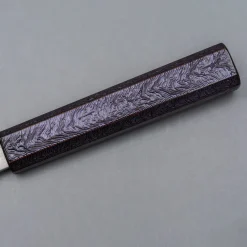 Tsunehisa Shirogami Lacquered Kiritsuke 21 cm