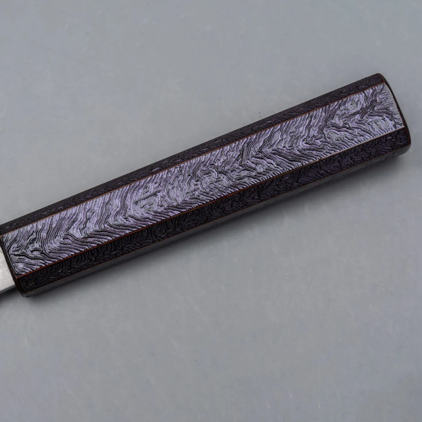 Tsunehisa Shirogami Lacquered Kiritsuke 21 cm