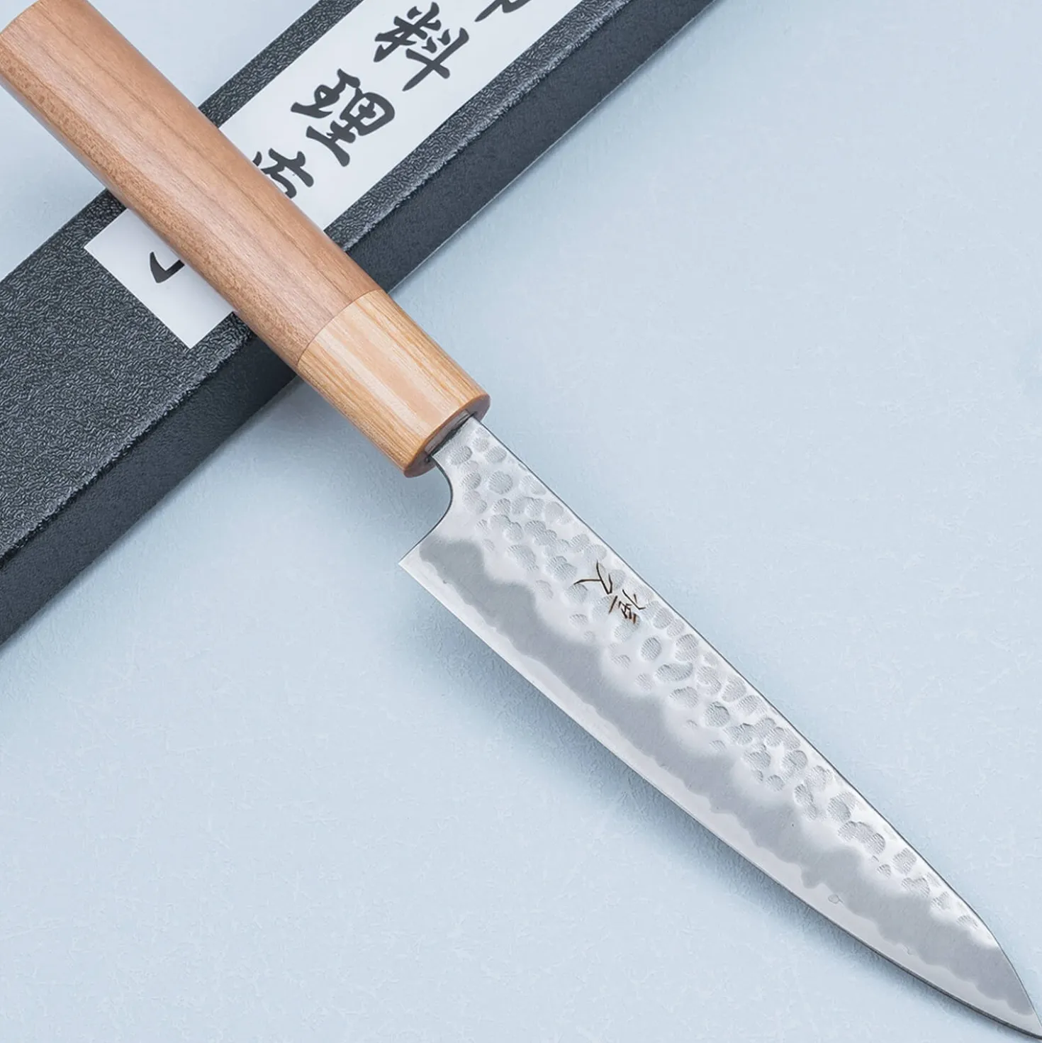 Tsunehisa Shirogami Tsuchime Migaki Petty 13.5 cm