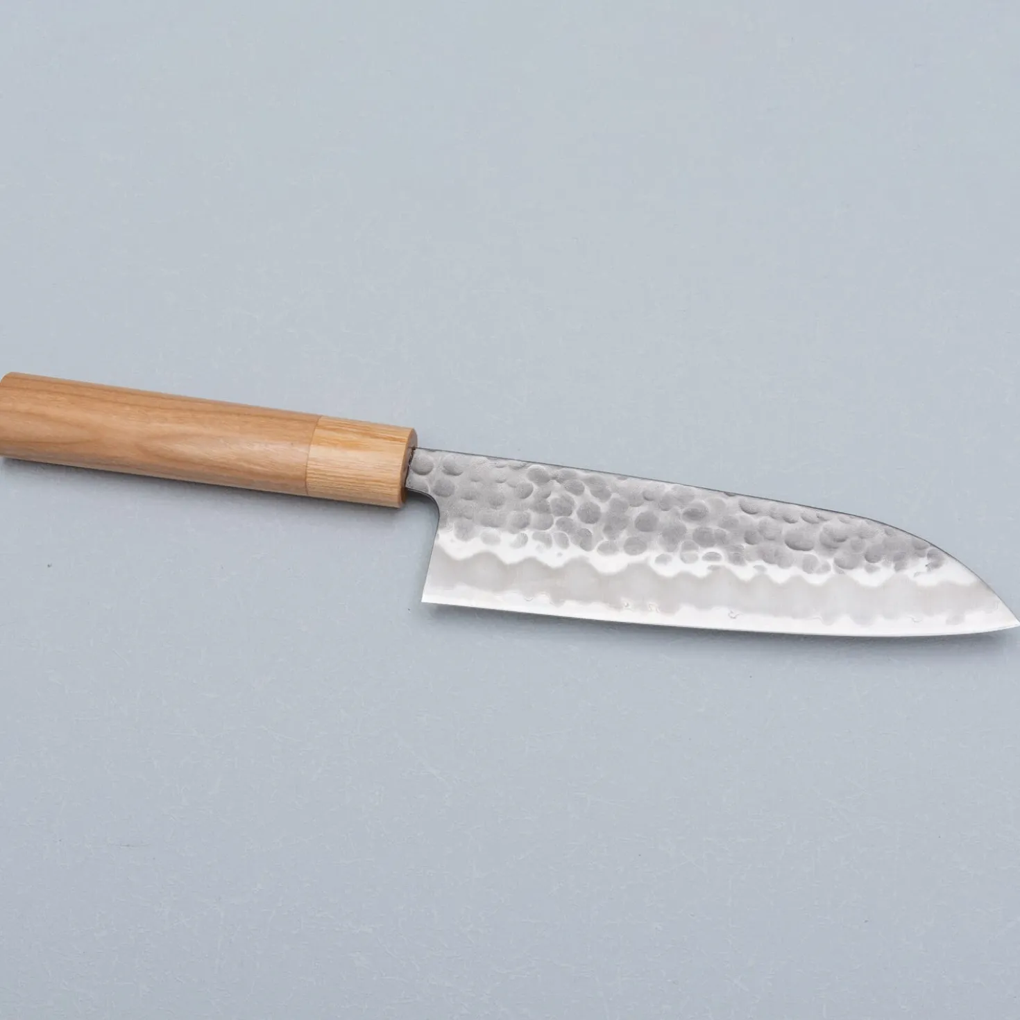 Tsunehisa Shirogami Tsuchime Migaki Santoku 16.5 cm