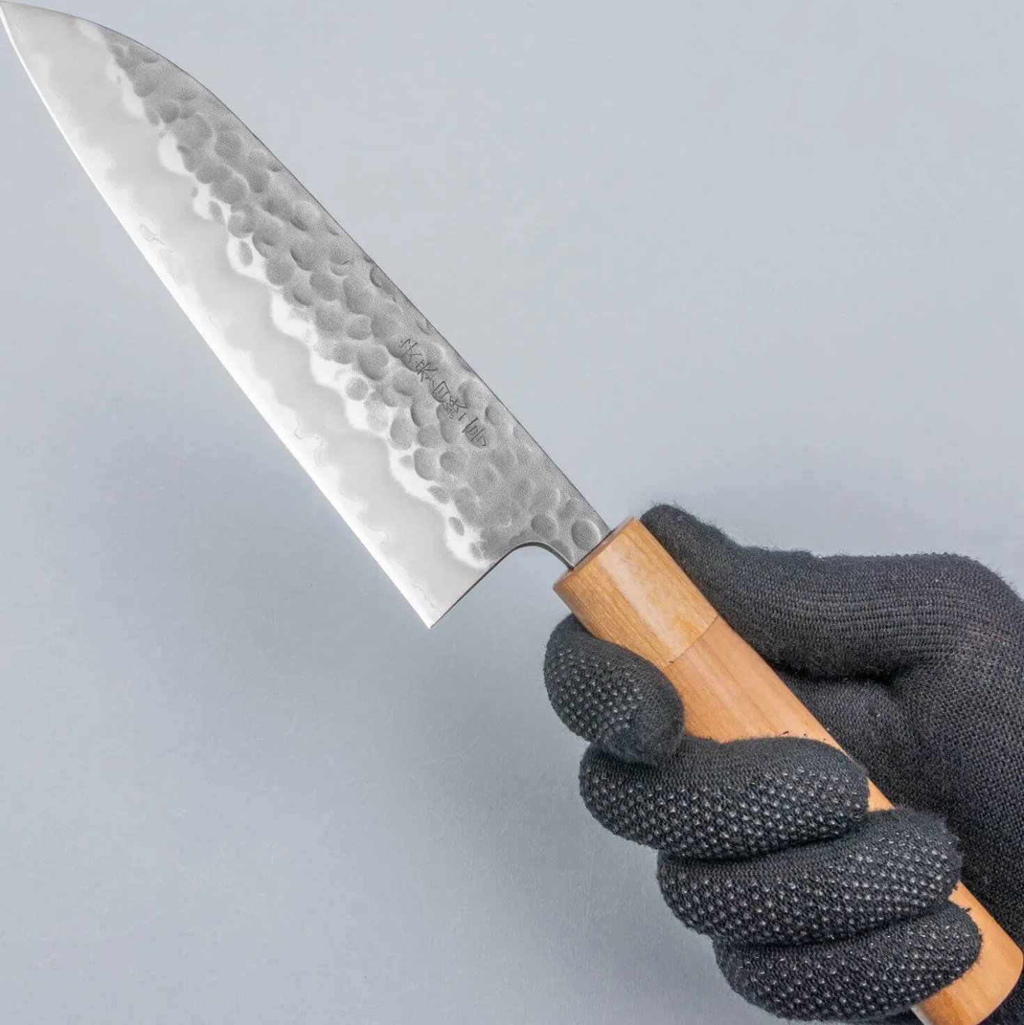 Tsunehisa Shirogami Tsuchime Migaki Santoku 16.5 cm