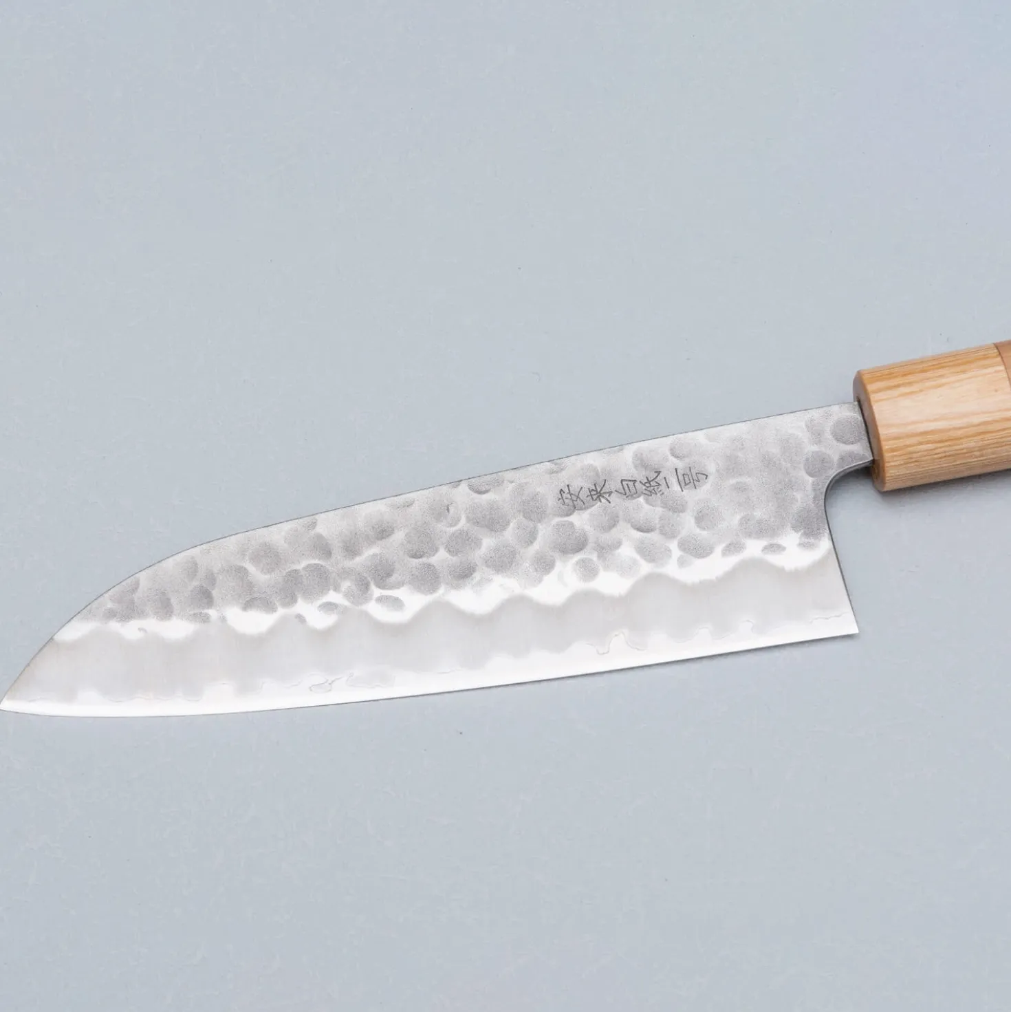 Tsunehisa Shirogami Tsuchime Migaki Santoku 16.5 cm