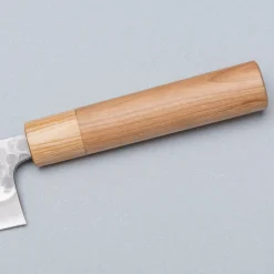 Tsunehisa Shirogami Tsuchime Migaki Santoku 16.5 cm