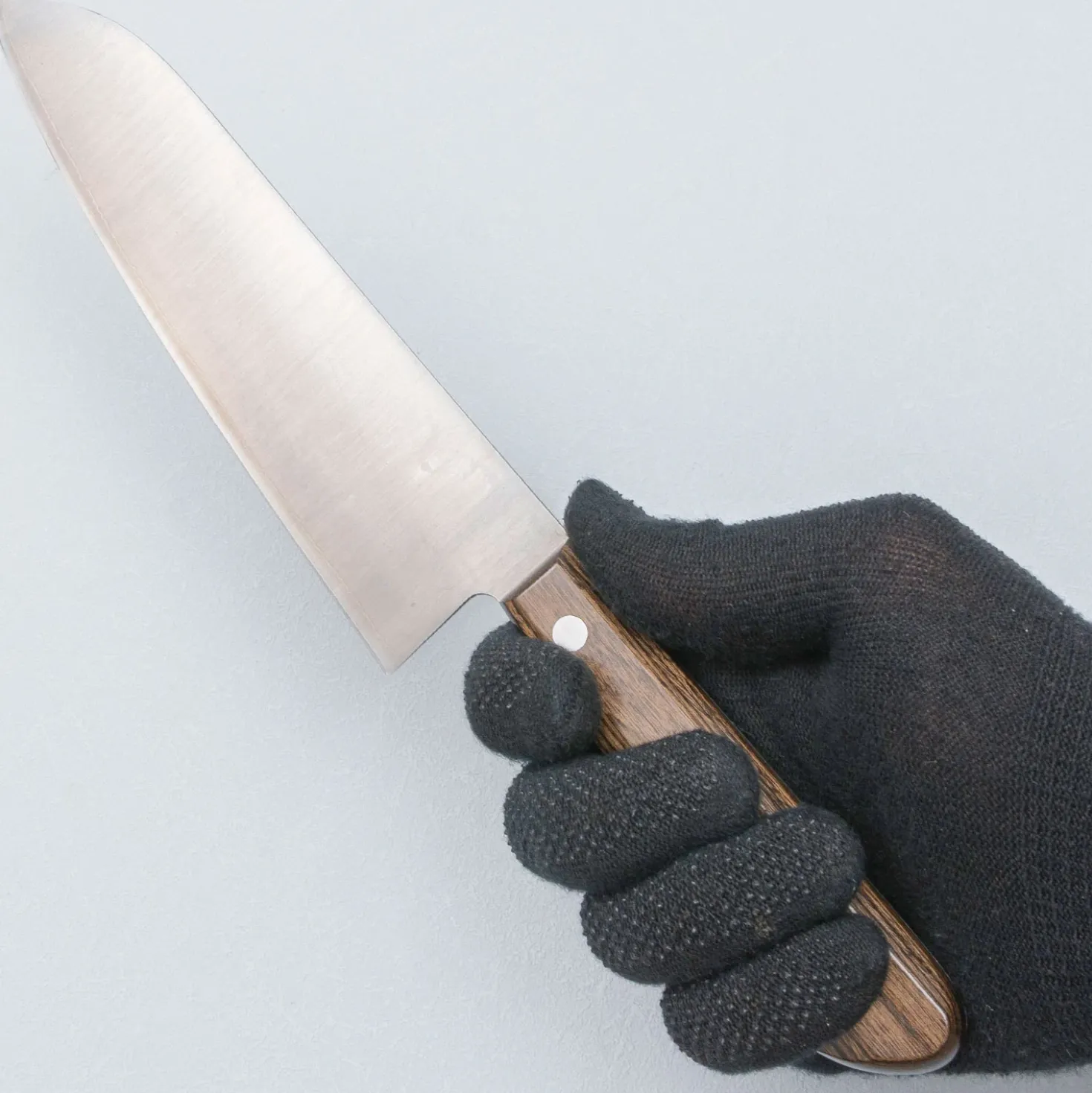 Tsunehisa SLD Migaki Brown Santoku 17 cm