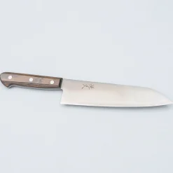 Tsunehisa SLD Migaki Brown Santoku 17 cm